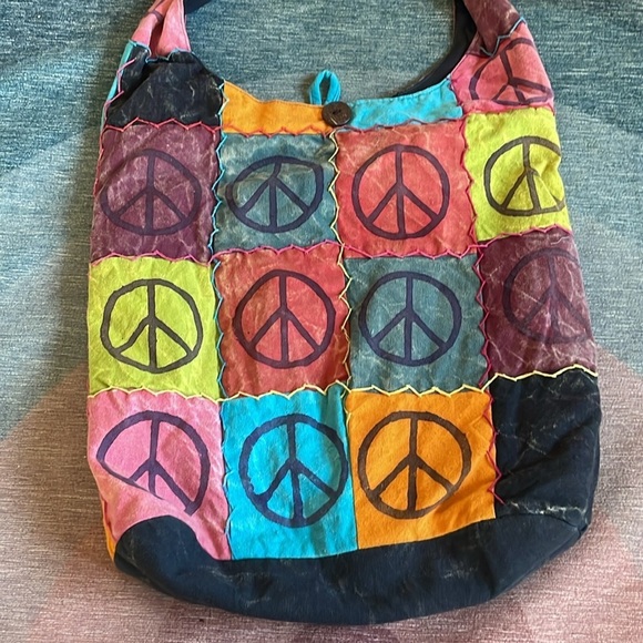 Colorful Patchwork Women's Bag Boho Festival - Picture 3 of 9
